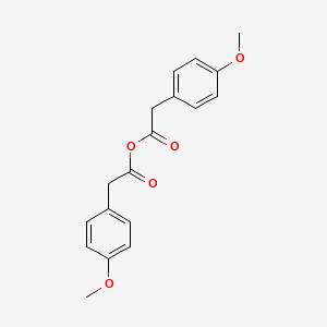 Chemical structure of 4-Methoxyphenylacetic Anhydride
