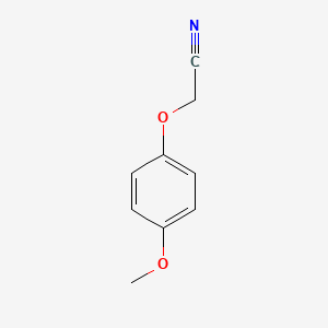 Chemical structure of 4-Methoxyphenoxyacetonitrile