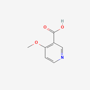 Chemical structure of 4-Methoxynicotinic acid