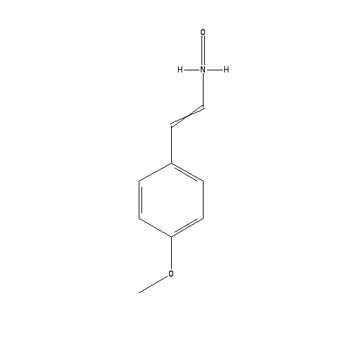 Chemical structure of 4-methoxybenzylidenemethylamine N-oxide