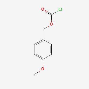 Chemical structure of 4-Methoxybenzyl carbonochloridate