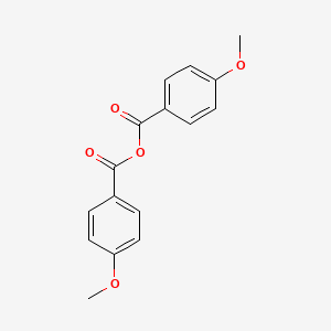 Chemical structure of p-Anisic anhydride