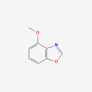 Chemical structure of 4-Methoxybenzo[d]oxazole