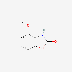 Chemical structure of 4-Methoxybenzo[d]oxazol-2(3H)-one