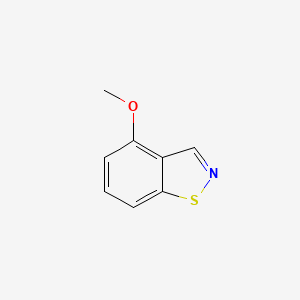 Chemical structure of 4-Methoxybenzo[d]isothiazole