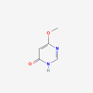 Chemical structure of 6-Methoxy-4-1H-pyrimidinone