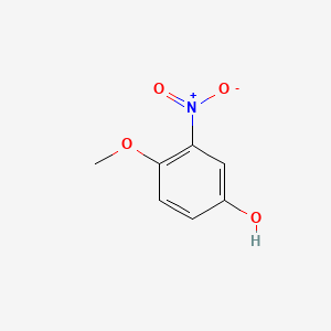 Chemical structure of 4-Methoxy-3-nitrophenol