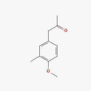 Chemical structure of 4-Methoxy-3-methylphenylacetone