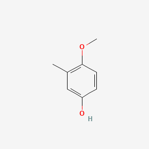 Chemical structure of 4-Methoxy-3-methylphenol
