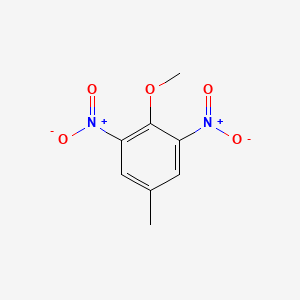 Chemical structure of 4-Methoxy-3,5-dinitrotoluene