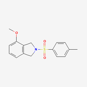 Chemical structure of 4-Methoxy-2-tosylisoindoline