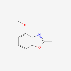 Chemical structure of 4-Methoxy-2-methylbenzoxazole