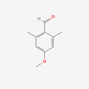 Chemical structure of 4-Methoxy-2,6-dimethylbenzaldehyde