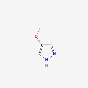 Chemical structure of 4-methoxy-1H-pyrazole