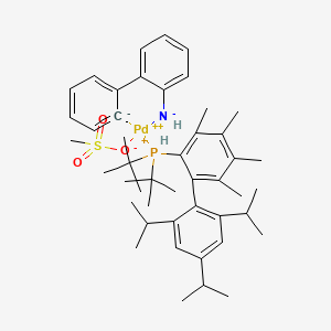 Chemical structure of 4MetBuXPhos Pd G3