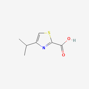 Chemical structure of 4-Isopropylthiazole-2-carboxylic acid