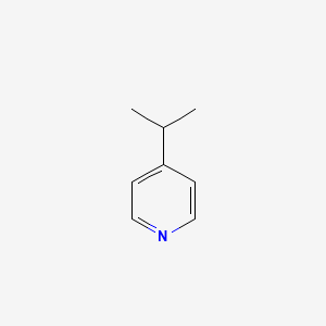 Chemical structure of 4-Isopropylpyridine