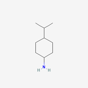 Chemical structure of 4-Isopropylcyclohexylamine
