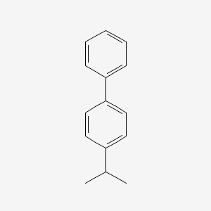 Chemical structure of 4-Isopropylbiphenyl