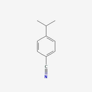 Chemical structure of 4-Isopropylbenzonitrile