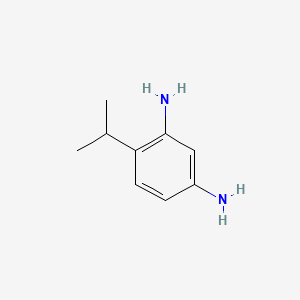 Chemical structure of 4-Isopropylbenzene-1,3-diamine