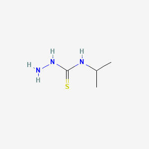 Chemical structure of 4-Isopropyl-3-thiosemicarbazide