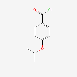 Chemical structure of 4-Isopropoxybenzoyl chloride