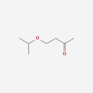 Chemical structure of 4-Isopropoxy-2-butanone