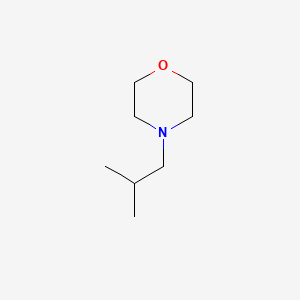 Chemical structure of 4-Isobutylmorpholine