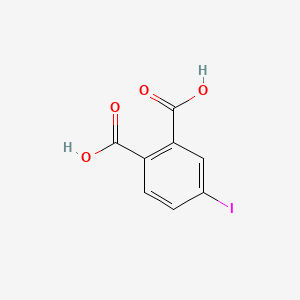 Chemical structure of 4-Iodophthalic acid