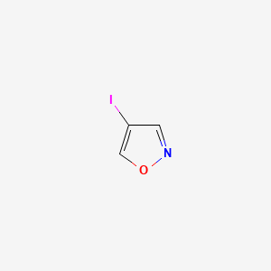 Chemical structure of 4-Iodoisoxazole