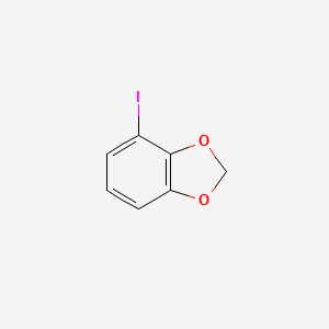 Chemical structure of 4-Iodobenzo[d][1,3]dioxole