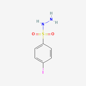 Chemical structure of 4-Iodobenzenesulfonohydrazide