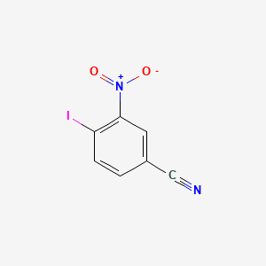 Chemical structure of 4-Iodo-3-nitrobenzonitrile