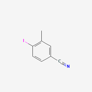 Chemical structure of 4-Iodo-3-methylbenzonitrile