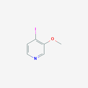 Chemical structure of 4-Iodo-3-methoxypyridine