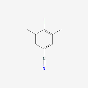 Chemical structure of 4-Iodo-3,5-dimethylbenzonitrile