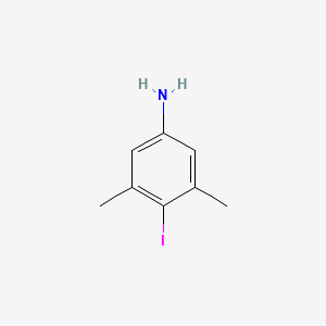 Chemical structure of 4-Iodo-3,5-dimethylaniline