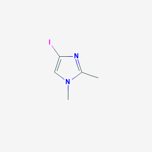Chemical structure of 4-iodo-1,2-dimethyl-1H-imidazole