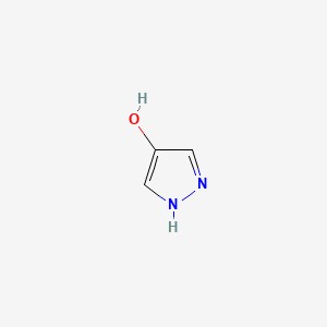 Chemical structure of 1H-Pyrazol-4-ol