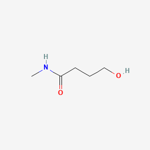 Chemical structure of 4-Hydroxy-N-methylbutanamide