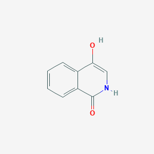 Chemical structure of 4-Hydroxyisoquinolin-1(2H)-one