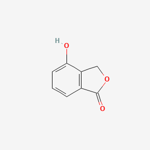 Chemical structure of 4-Hydroxyisobenzofuran-1(3H)-one