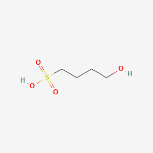 Chemical structure of 4-Hydroxybutane-1-sulfonic acid