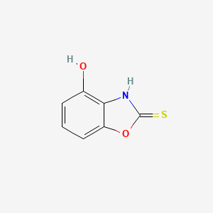 Chemical structure of 4-Hydroxy-2(3H)-benzoxazolethione
