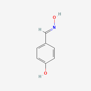 Chemical structure of 4-Hydroxybenzaldehyde oxime