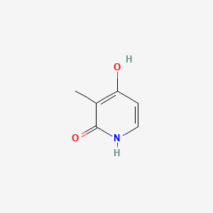 Chemical structure of 4-Hydroxy-3-methylpyridin-2(1H)-one