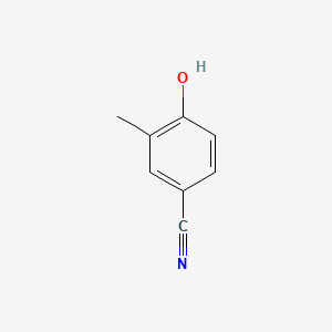 Chemical structure of 4-Hydroxy-3-methylbenzonitrile