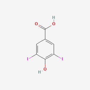 Chemical structure of Ioxynic acid