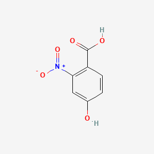 Chemical structure of 4-Hydroxy-2-nitrobenzoic acid